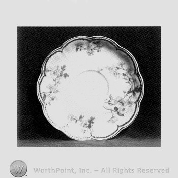 Letitia saucer pattern.