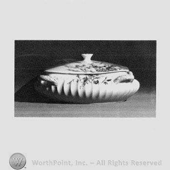 Field Flowers covered bowl pattern.