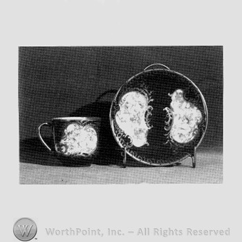 Charybdis demitasse cup and saucer pattern.
