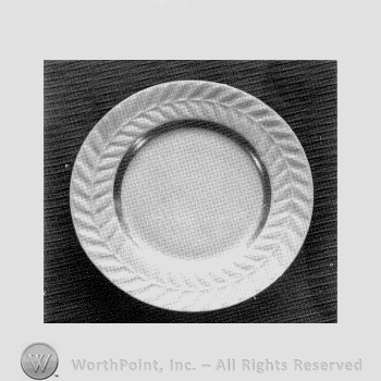 Embassy bread and butter plate pattern.