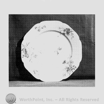 Juniper plate pattern.