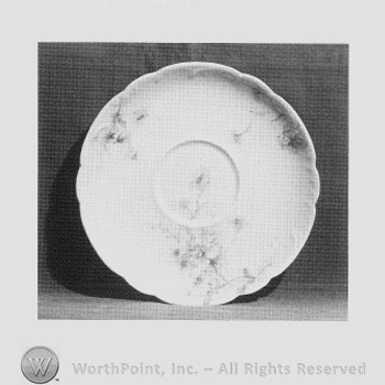 Dryden saucer pattern.