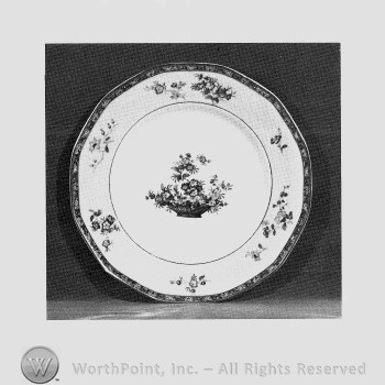 Montreux plate pattern.