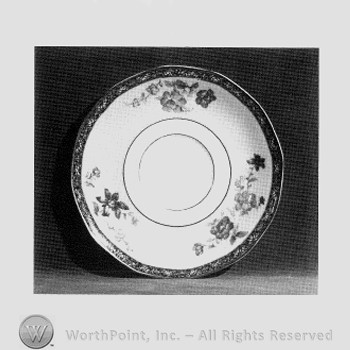 Coromandel saucer pattern.