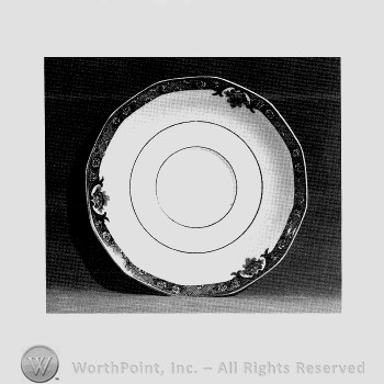 Chenonceaux saucer pattern.