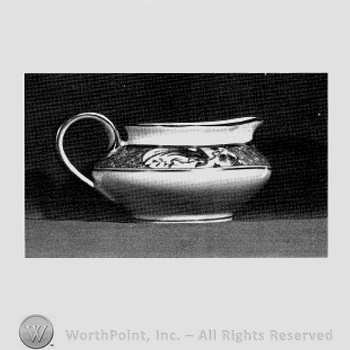 Rajah cream pitcher pattern.