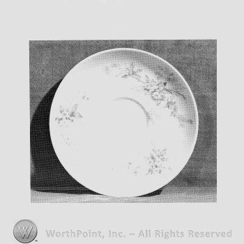 Rose Mist saucer pattern.