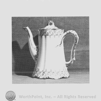 Frances Harrison Howard individual coffeepot pattern.