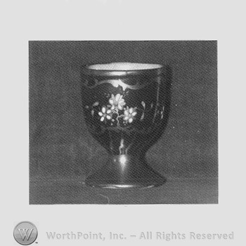 Celestial egg cup pattern.