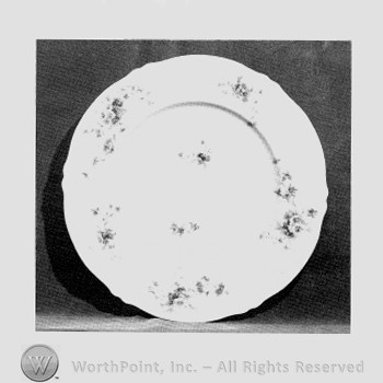 Tuscany plate pattern.