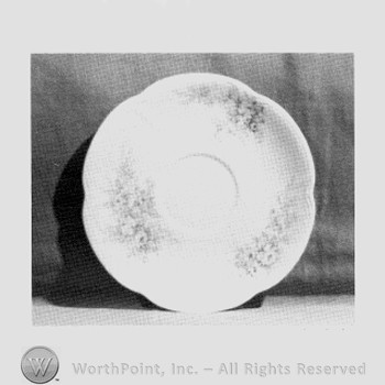 White Clay Creek saucer pattern.