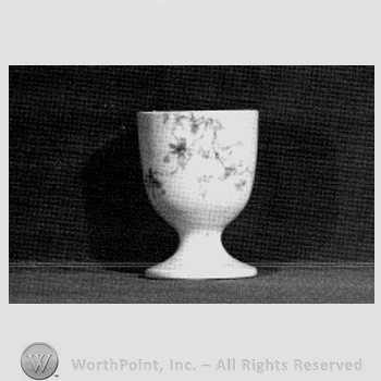 Clovelly egg cup pattern.