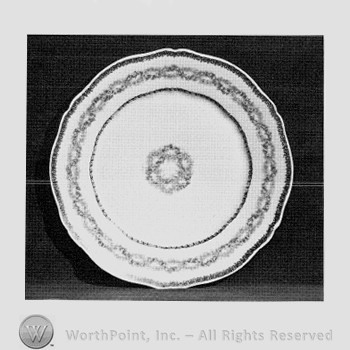 Alexandria plate pattern.