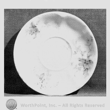 Sweet Rue saucer pattern.