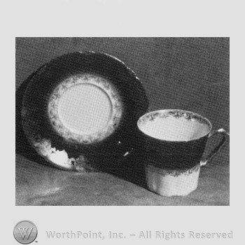 Edward cup and saucer pattern.