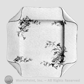 Quaint Garden rare asparagus server pattern.