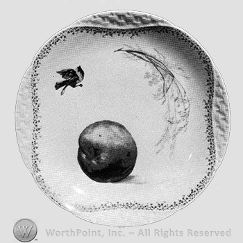 Fruit in Season plate pattern.