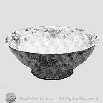Wooddale punch bowl pattern.