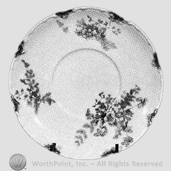 Cloverbrook plate pattern.