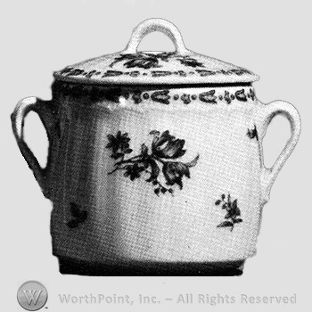 Laurel pot de cr&egrave;me pattern.