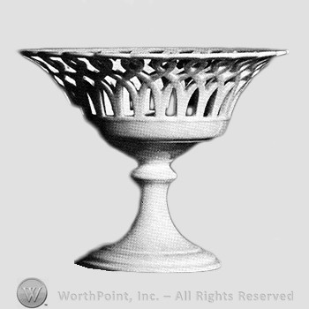 Unnamed laced basket compote pattern.