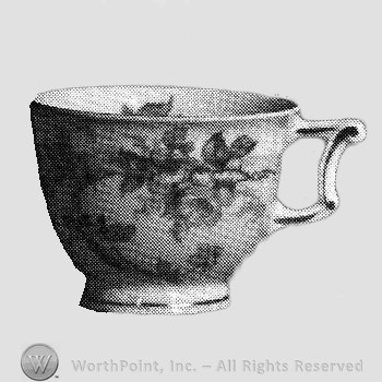 Sylvia demitasse cup pattern.