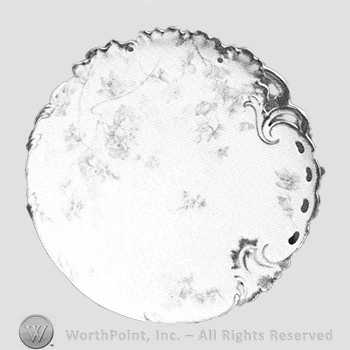 Eearly Spring bonbon plate pattern.