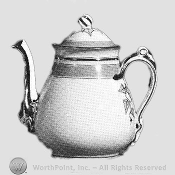 Banded Ivy tea service pattern.