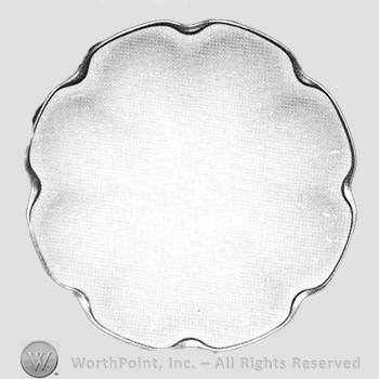 Silver Anniversary bowl pattern.