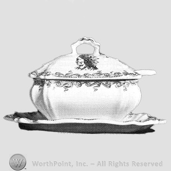 Cheyenne miniature soup tureen pattern.