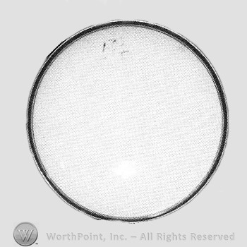 Unnamed child's saucer pattern.