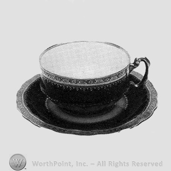 Aristocrat cup and saucer pattern.