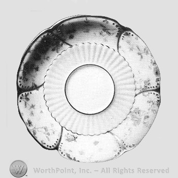 Ballerina saucer pattern.