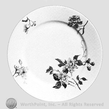Old Blackberry plate pattern.