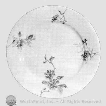 Old Blackberry plate pattern.