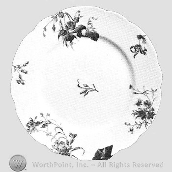 Old Blackberry plate pattern.