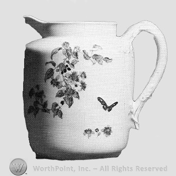 Meadow Visitors sample pitcher pattern.