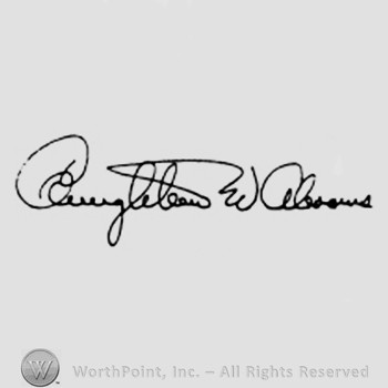 Autograph/Signature : Creighton W. Abrams.