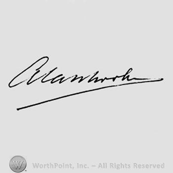 Autograph/Signature : Alan Viscount Alanbrooke.