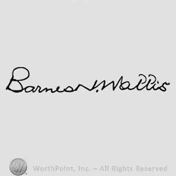 Autograph/Signature : Neville Barnes Wallis.