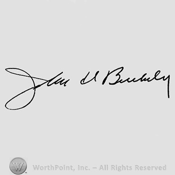 Autograph/Signature : John Bulkeley.
