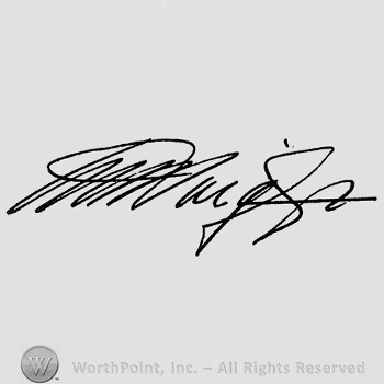 Autograph/Signature : Alexander Haig.