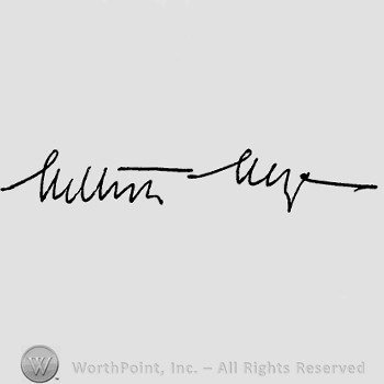 Autograph/Signature : Helmuth Heye.