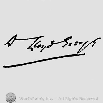 Autograph/Signature : David Lloyd-George.