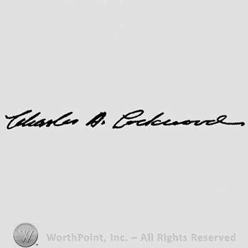Autograph/Signature : Charles Lockwood.