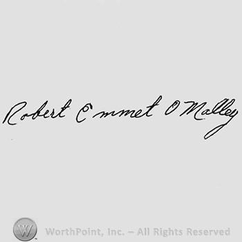Autograph/Signature : Robert E. O'Malley.