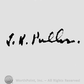Autograph/Signature : L.K. 'Chesty' Puller.