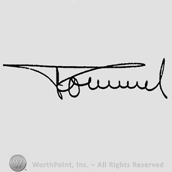 Autograph/Signature : Erwin Rommel.