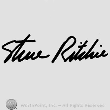 Autograph/Signature : Steve Ritchie.