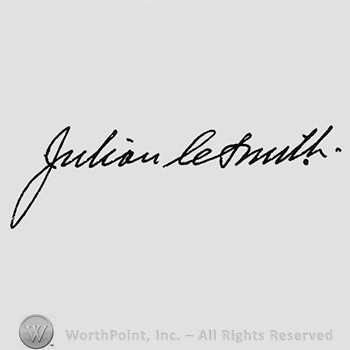 Autograph/Signature : Julian Smith.